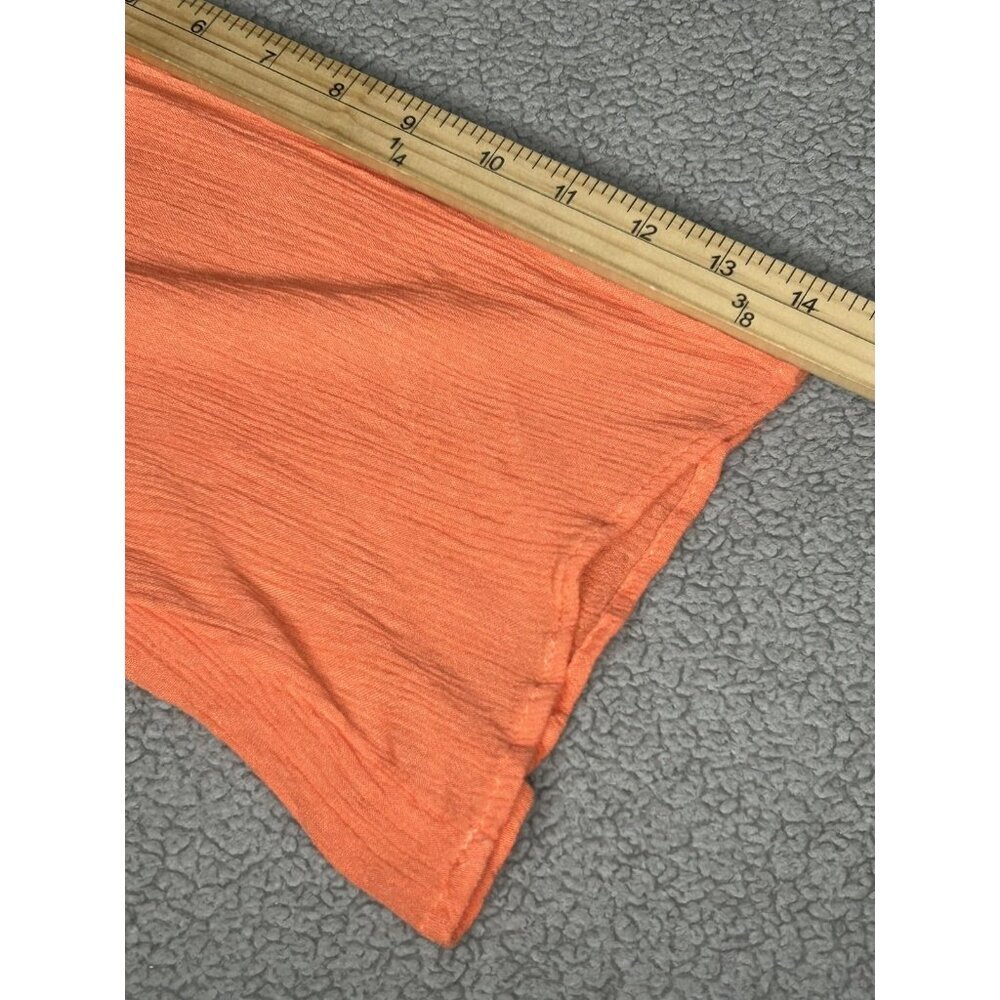 Lilly Pulitzer Target Cover Up Womens M Peach Embroidered Geometric Beach Tunic - Picture 10 of 12